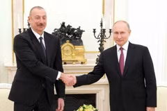 Tổng thống Nga và Azerbaijan ký tuyên bố về tương tác đồng minh