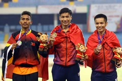 SEA Games 31: Ấn tượng hình ảnh đẹp của VĐV Timor Leste và Việt Nam