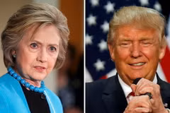 Hai ứng cử viên Hillary Clinton và Donald Trump. (Nguồn: Reuters)