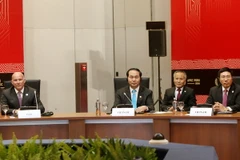 Chủ tịch nước Trần Đại Quang tham dự cuộc gặp Cấp cao Hiệp định Đối tác xuyên Thái Bình Dương (TPP). (Ảnh: Nhan Sáng/TTXVN)