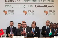Lãnh đạo các nước tại Hội nghị COP22 ở Marrakech. (Nguồn: AFP/TTXVN)