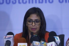 Ngoại trưởng Venezuela Delcy Rodriguez. (Nguồn: EPA/TTXVN)