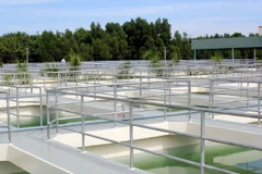 Nhà máy nước Tân Hiệp. (Ảnh: Quách Lắm/TTXVN)