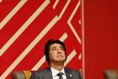 Thủ tướng Nhật Bản Shinzo Abe tại Hội nghị cấp cao APEC 24. (Nguồn: Reuters)