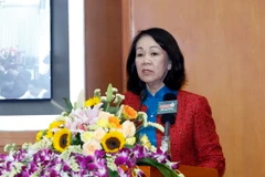 Trưởng ban Dân vận Trung ương Trương Thị Mai. (Ảnh: An Đăng/TTXVN)