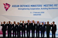 Thượng tướng Nguyễn Chí Vịnh dự Hội nghị hẹp Bộ trưởng quốc phòng ASEAN tháng 2/2018. (Ảnh minh họa: Việt Dũng/TTXVN)