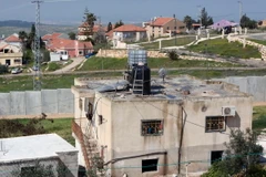 Khu định cư Eshkolot của người dân Israel ở thị trấn Ramadin, Khu Bờ Tây ngày 25/3. (Nguồn: AFP/TTXVN)