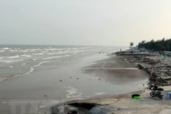 Công ty Cổ phần thép Hòa Phát Dung Quất sẽ được nhận chìm 15,39 triệu m3 chất nạo vét. Ảnh minh họa. (Ảnh: Thế Duyệt/TTXVN)