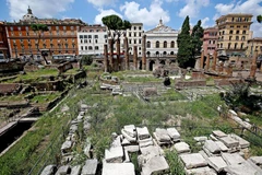 Di chỉ khảo cổ Largo di Torre Argentina. (Nguồn: ansa.it) 