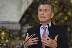 Tổng thống Argentina Mauricio Macri. (Nguồn: AFP/TTXVN)