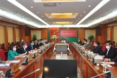 Toàn cảnh Kỳ họp thứ 10 Ủy ban Kiểm tra Trung ương. (Nguồn: baovephapluat.vn)