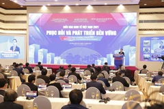 Quang cảnh lễ bế mạc. (Ảnh: Doãn Tấn/TTXVN)