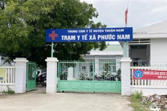 Trạm Y tế xã Phước Nam, huyện Thuận Nam, Ninh Thuận. (Ảnh: Công Thử/TTXVN)
