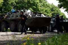 [Photo] Chính phủ Ukraine tiếp tục chiến dịch quân sự 