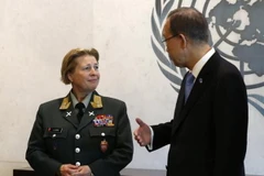 Lực lượng gìn giữ hòa bình LHQ có nữ tư lệnh