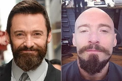 Hugh Jackman cạo đầu trọc lốc chuẩn bị cho vai diễn mới