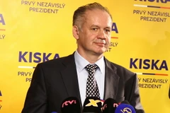 Ông Andrej Kiska tuyên thệ nhậm chức Tổng thống Slovakia