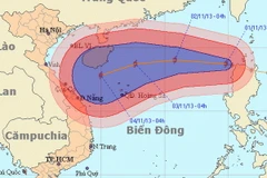 Bão Krosa đi vào Biển Đông và trở thành cơn bão số 12