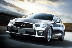 Nissan giới thiệu mẫu Skyline hybrid sedan đầu tiên ở Nhật