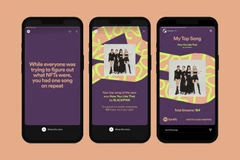 BLACKPINK là một trong những nhóm nhạc có album được nhiều người nghe nhất trên Spotify. (Ảnh: Spotify)