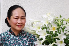 Tác giả Vũ Thị Tuyết Nhung có nhiều nghiên cứu sâu sắc về ẩm thực Hà Nội. (Ảnh: NVCC)