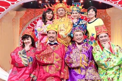 [Photo] Hậu trường các nghệ sỹ tập luyện 'Táo Quân' trước giờ ghi hình