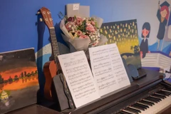 Góc hoài niệm những thanh âm đã đi cùng năm tháng. (Ảnh: PV/Vietnam+)