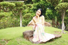 Ca sỹ Mỹ Linh gần đây trẻ trung và thon gọn hơn nhiều nhờ tập thể dục và sống theo chánh niệm. (Ảnh: NVCC)