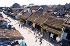 Phố cổ Hội An là Di sản văn hóa UNESCO năm 1999. (Ảnh: TTXVN) 