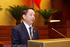 Chủ nhiệm Ủy ban Quốc phòng và An ninh của Quốc hội Võ Trọng Việt. (Ảnh: Lâm Khánh/TTXVN)