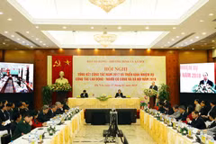 Thủ tướng Nguyễn Xuân Phúc phát biểu chỉ đạo tạo hội nghị. (Ảnh: Thống Nhất/TTXVN)