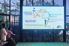 Giới thiệu lộ trình chạy trong các cự ly. (Nguồn: Báo Lâm Đồng)