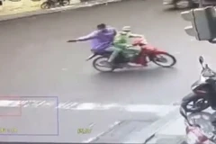 Ảnh cắt từ camera nhà dân.