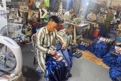 Phạm nhân tại Trại giam Ninh Khánh, Ninh Bình. (Ảnh: TTXVN phát)