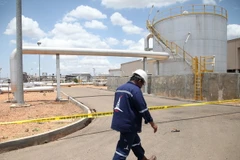 Một cơ sở khai thác dầu tại Paloch, Nam Sudan. ((Nguồn: AFP/TTXVN)