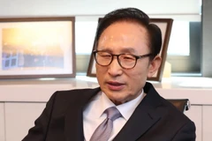 Cựu Tổng thống Hàn Quốc Lee Myung-bak tại Seoul. (Nguồn: Yonhap/TTXVN)