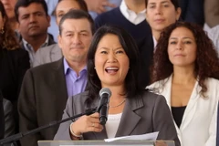Nữ Thượng nghị sỹ Keiko Fujimori. (Nguồn: EPA/TTXVN)