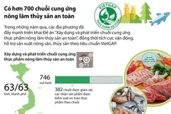 [Infographics] Hơn 700 chuỗi cung ứng nông lâm thủy sản an toàn