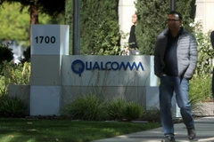 Biển hiệu Qualcomm tại văn phòng ở San Jose, California, Mỹ. (Nguồn: AFP/TTXVN)