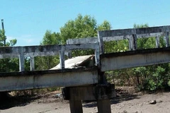 Cà Mau: Làm rõ nguyên nhân cầu Rạch Thọ bị sụp nhịp