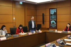 Đại tướng Tô Lâm, Bộ trưởng Bộ Công an, đại biểu Quốc hội tỉnh Bắc Ninh phát biểu tại tổ. (Ảnh: Văn Điệp/TTXVN)