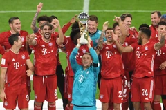Bayern Munich lần thứ 5 nâng cúp trong năm 2020. (Nguồn: Getty Images)
