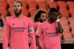 Real Madrid thua thảm trước Valencia. (Nguồn: Getty Images