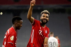 Choupo-Moting lập cú đúp ngay trong ngày ra mắt Bayern. (Nguồn: FcBayern)