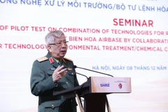 Thử nghiệm công nghệ rửa đất để xử lý dioxin tại sân bay Biên Hòa