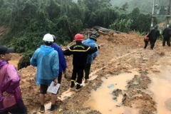 Hình ảnh mới nhất từ hiện trường sạt lở núi tại Thủy điện Rào Trăng 3