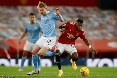 Derby Manchester hòa nhạt nhòa. (Nguồn: Reuters)