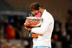 Nadal giành chức vô địch Roland Garros. (Nguồn: AP)