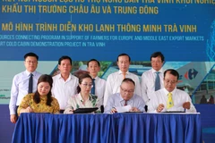 Trà Vinh khởi công dự án kho lạnh thông minh, tìm đầu ra cho nông sản