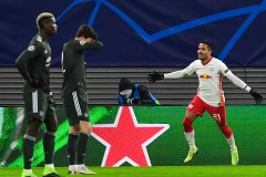 M.U cay đắng nhìn RB Leipzig vào vòng 1/8. (Nguồn: EPA)